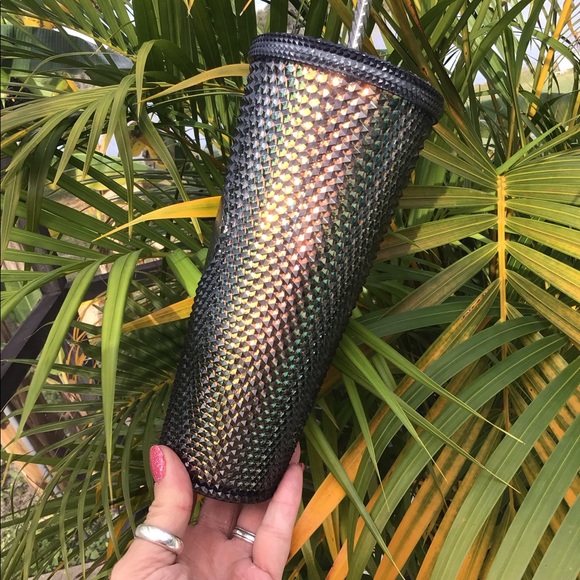 Starbucks Black Studded Unicorn Iridescent Limited Edition Tumbler Cup Venti New - Picture 11 of 11